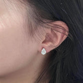 Cercei lacrima moissanite - Deloria